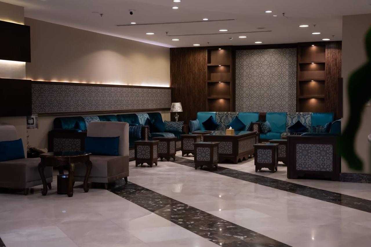 Alaa Al Bayt Hotel oturma salonu