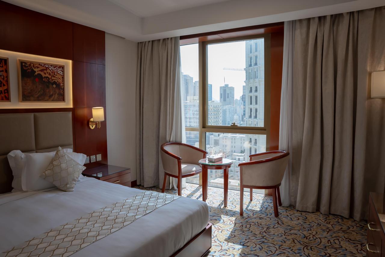Alaa Al Bayt Hotel oda görünümü 8